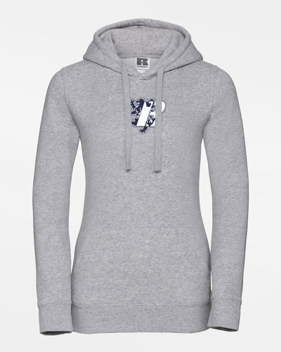 Russell Ladies Premium Heavy Hoodie "Braunschweig 89ers", B, heather grau-DIAMOND PRIDE