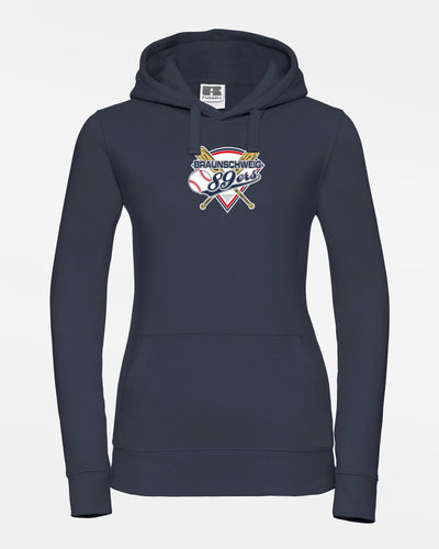 Russell Ladies Premium Heavy Hoodie "Braunschweig 89ers", Primary Logo, navy blau-DIAMOND PRIDE