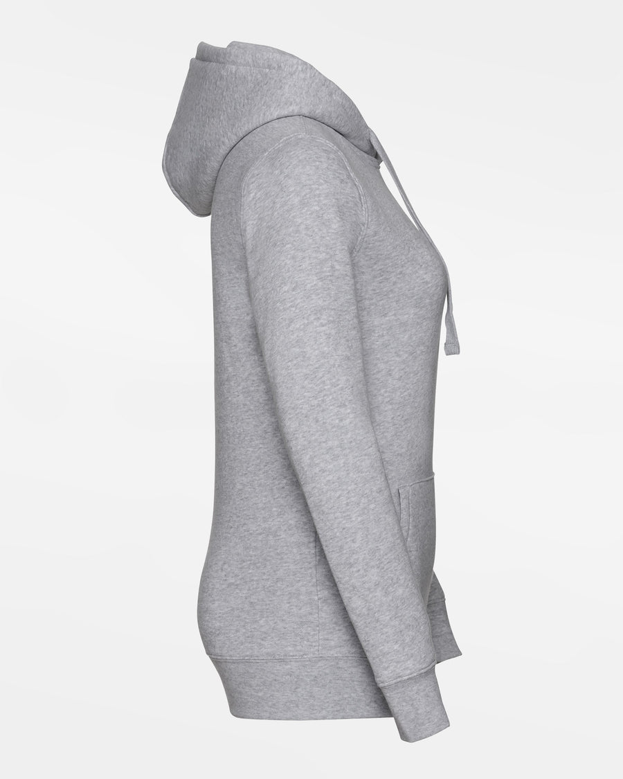 Russell Ladies Premium Heavy Hoodie "Gröbenzell Bandits", Script, heather grau-DIAMOND PRIDE