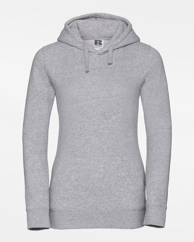 Russell Ladies Premium Heavy Hoodie "Hard Bulls", heather grau-DIAMOND PRIDE