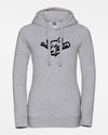 Russell Ladies Premium Heavy Hoodie "Laufer Wölfe", Wolf, heather grau-DIAMOND PRIDE