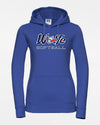 Russell Ladies Premium Heavy Hoodie "Laufer Wölfe", Wölfe Softball, royal blau-DIAMOND PRIDE