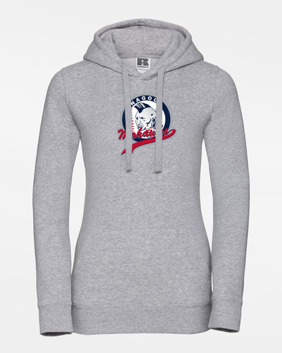 Russell Ladies Premium Heavy Hoodie "Nagold Mohawks", Crest, heather grau-DIAMOND PRIDE