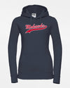 Russell Ladies Premium Heavy Hoodie "Nagold Mohawks", Script, navy blau-DIAMOND PRIDE