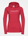 Russell Ladies Premium Heavy Hoodie "Nagold Mohawks", Script, rot-DIAMOND PRIDE