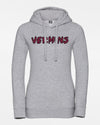 Russell Ladies Premium Heavy Hoodie "Wesseling Vermins", Old Vermins, heather grau-DIAMOND PRIDE