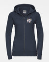 Russell Ladies Premium Heavy Zip-Hoodie "Braunschweig 89ers", Primary Logo, navy blau-DIAMOND PRIDE