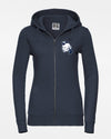 Russell Ladies Premium Heavy Zip-Hoodie "Nagold Mohawks", Head, navy blau-DIAMOND PRIDE