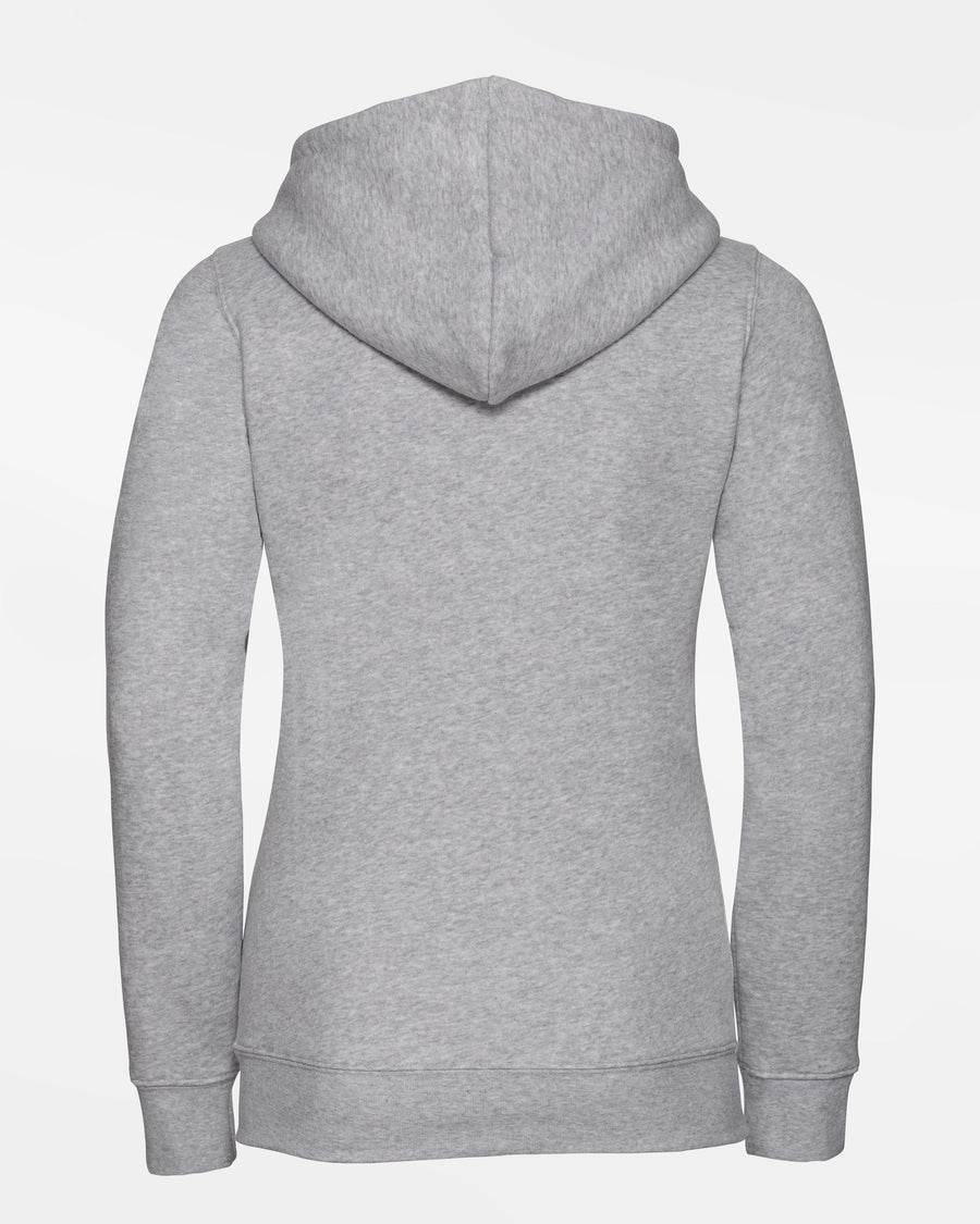 Russell Ladies Premium Heavy Zip-Hoodie "Nagold Mohawks", M, heather grau-DIAMOND PRIDE