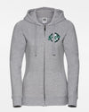 Russell Ladies Premium Heavy Zip-Hoodie "Niederlamitz Greens", Crest, heather grau-DIAMOND PRIDE