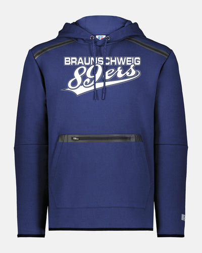 Russell Legend Long Sleeve Tech Fleece Hoodie "Braunschweig 89ers", 89ers, navy blau