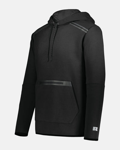 Russell Legend Long Sleeve Tech Fleece Hoodie "Altdorf Icesharks", Shark & Script, schwarz