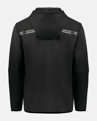 Russell Legend Long Sleeve Tech Fleece Hoodie "Altdorf Icesharks", Shark & Script, schwarz