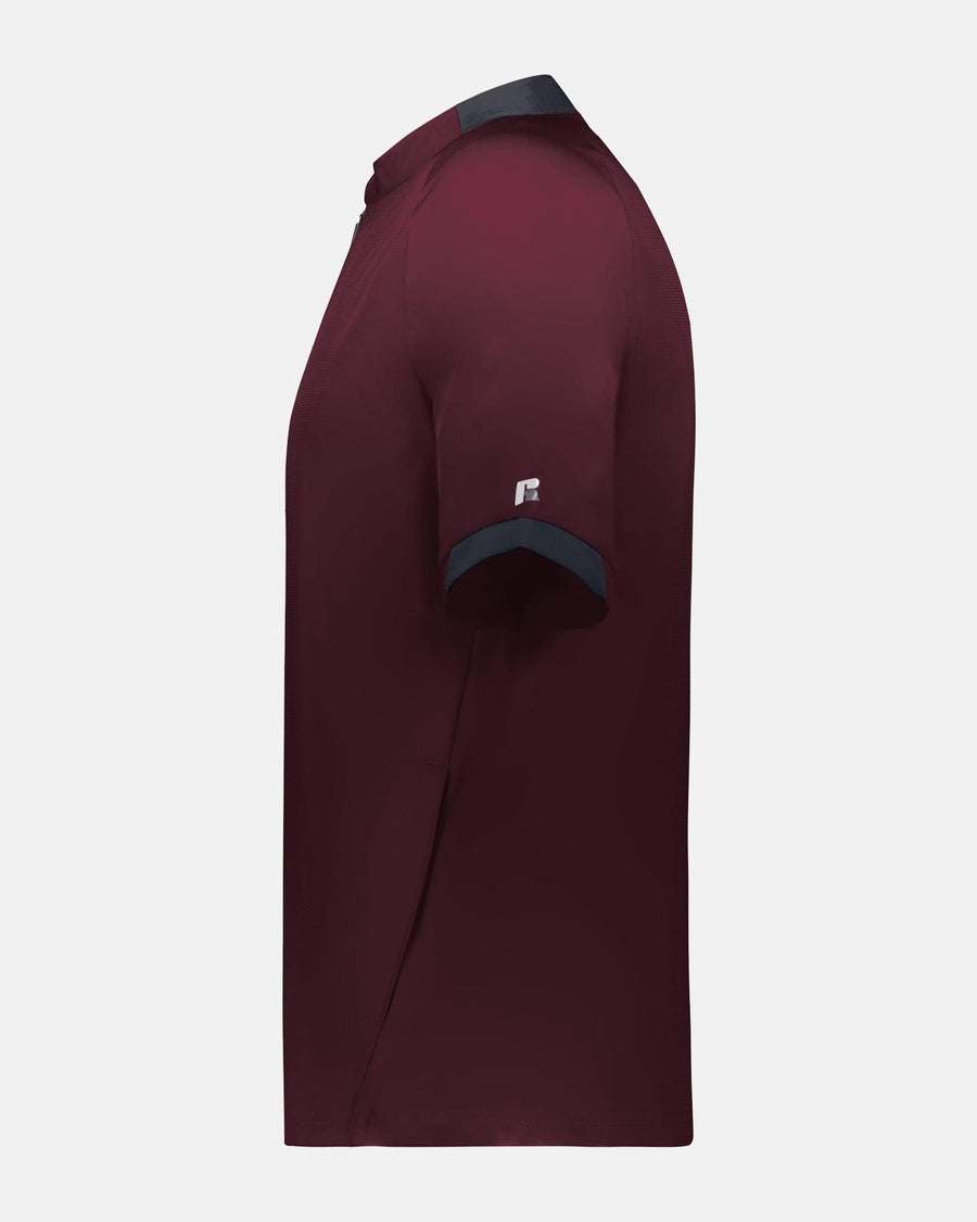 Russell Legend Short Sleeve Pullover, maroon-rot