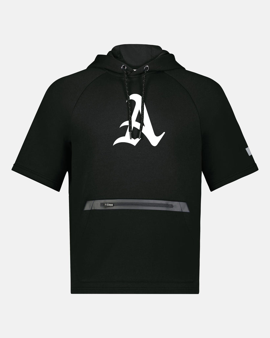 Russell Legend Short Sleeve Tech Fleece Hoodie "Altdorf Icesharks", A, schwarz