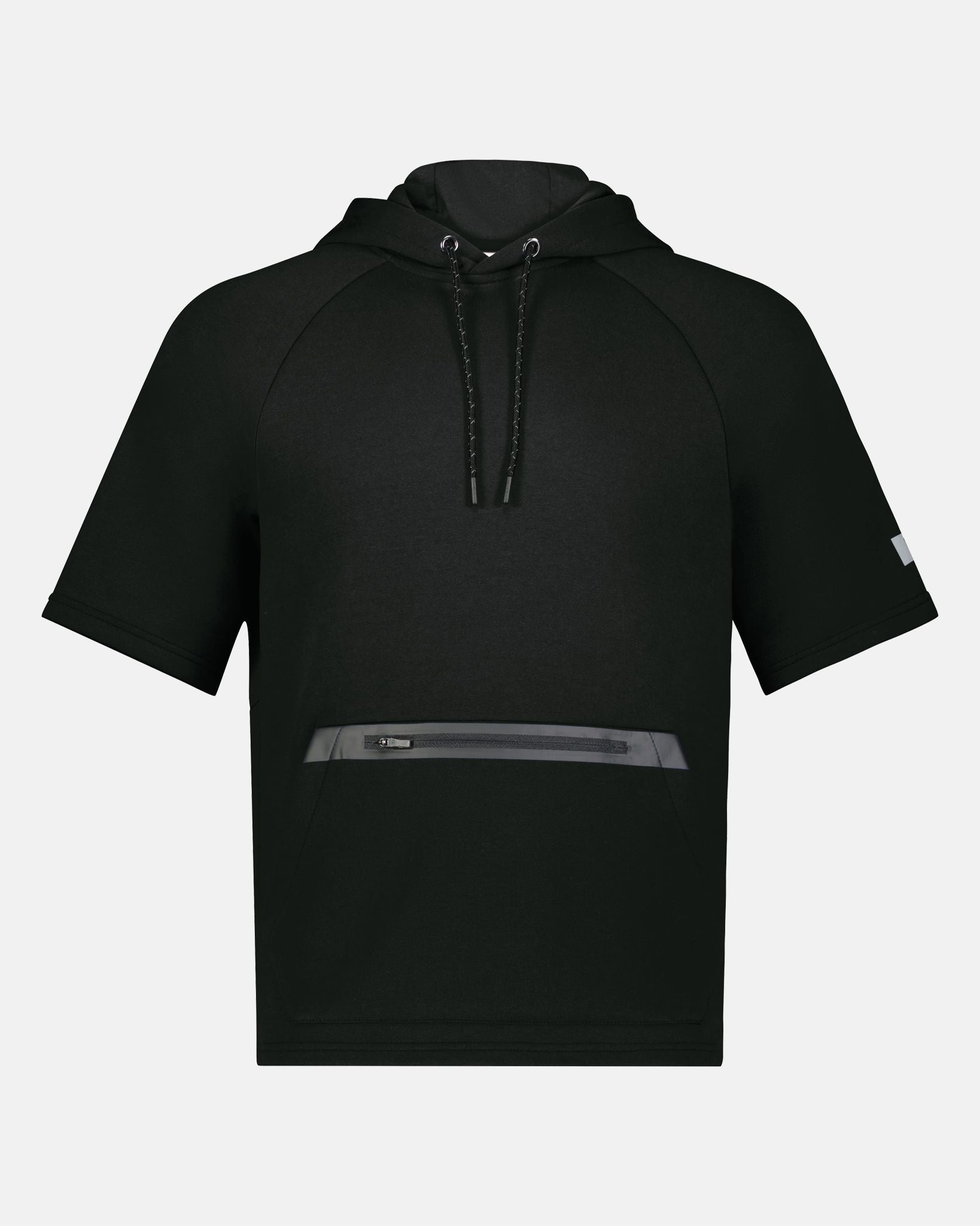 Russell Legend Short Sleeve Tech Fleece Hoodie, schwarz
