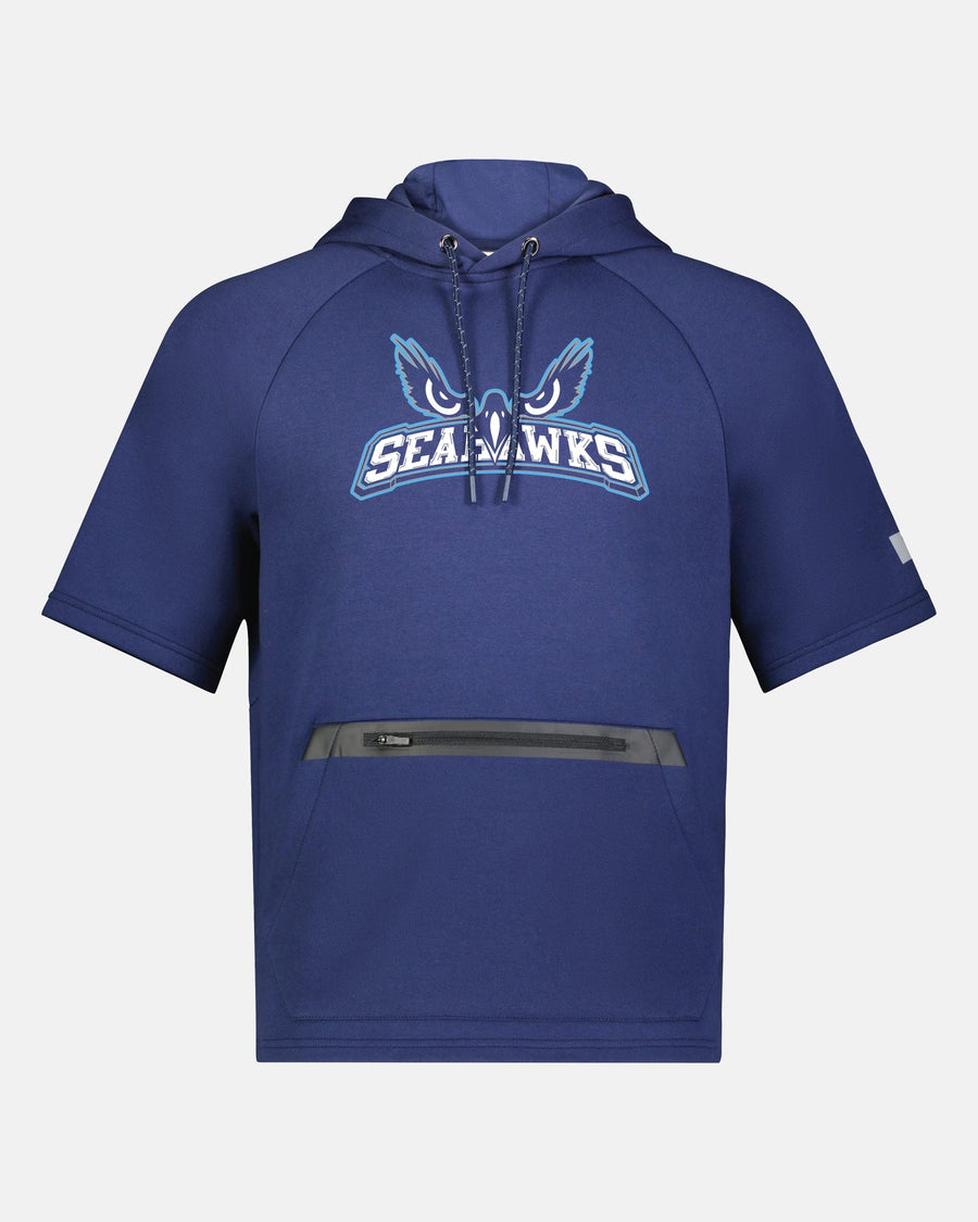 Russell Legend Short Sleeve Tech Fleece Hoodie "Kiel Seahawks", navy blau