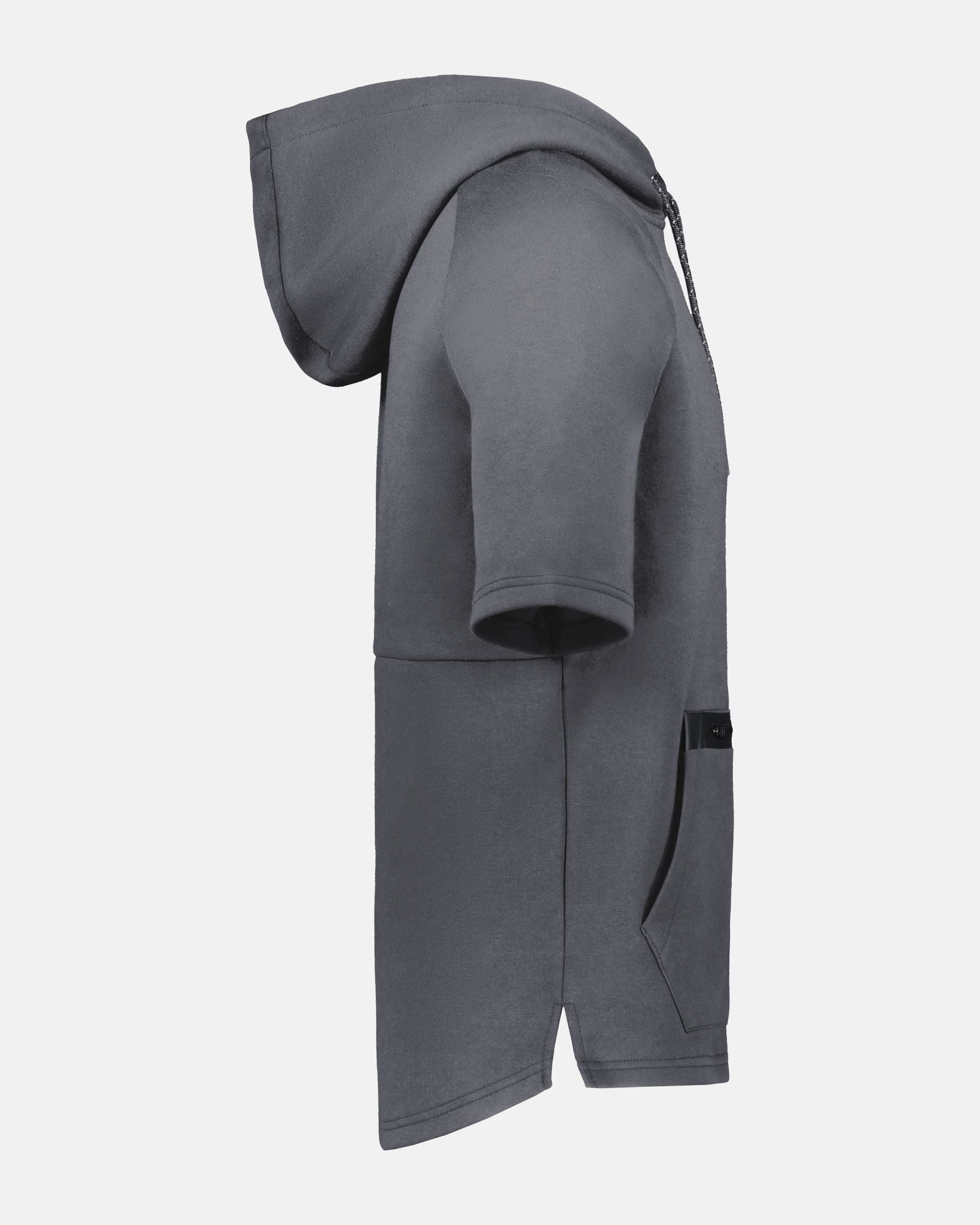 Russell Legend Short Sleeve Tech Fleece Hoodie, dunkelgrau