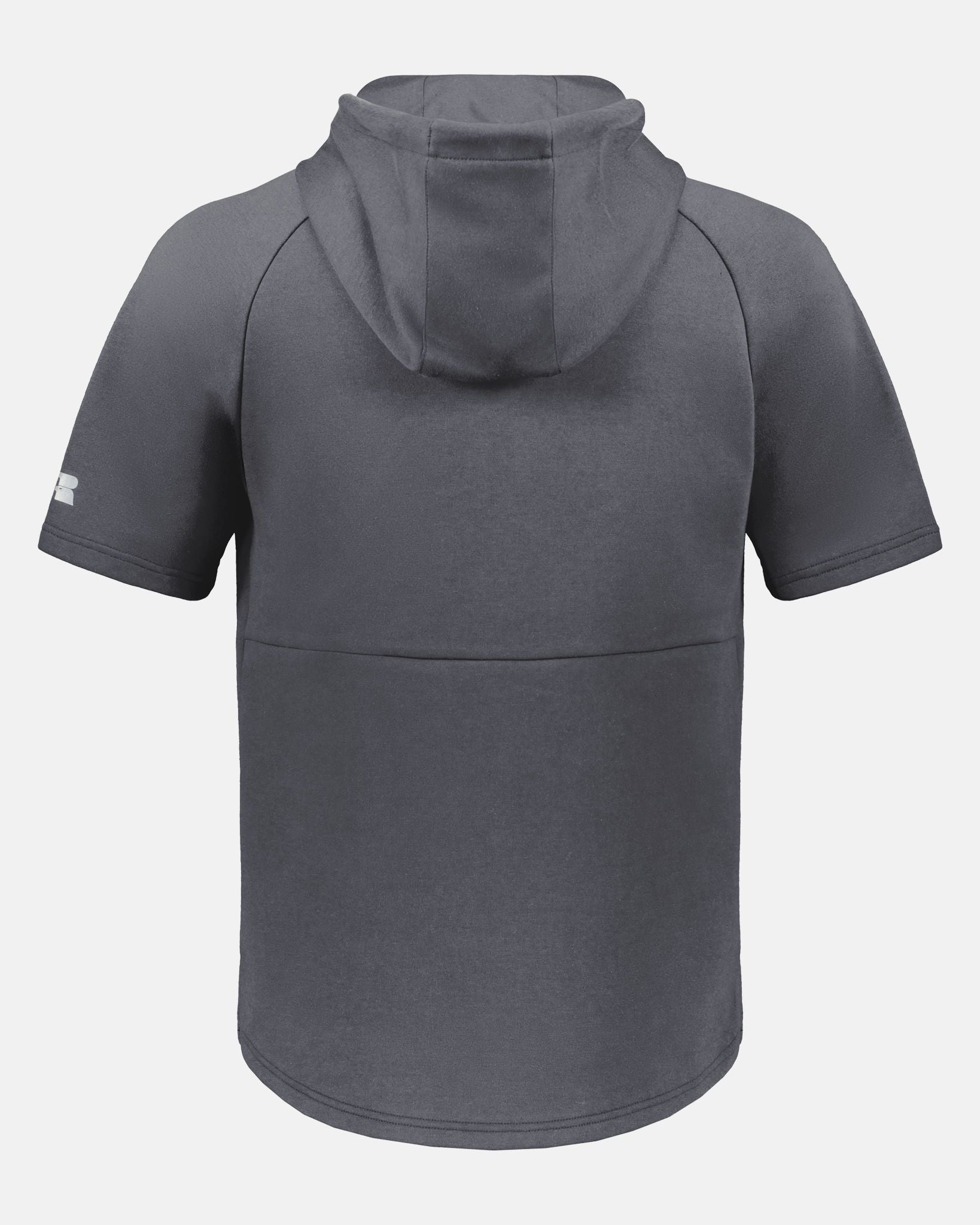 Russell Legend Short Sleeve Tech Fleece Hoodie, dunkelgrau