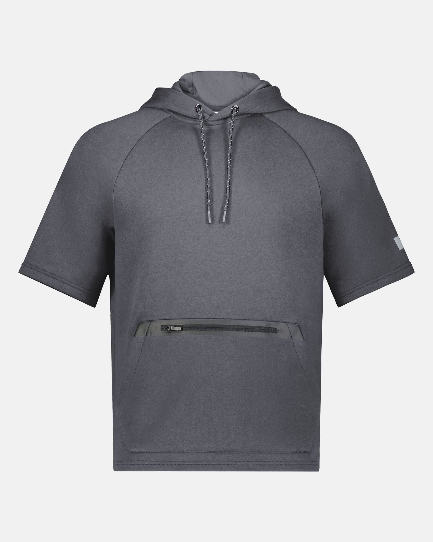 Russell Legend Short Sleeve Tech Fleece Hoodie, dunkelgrau