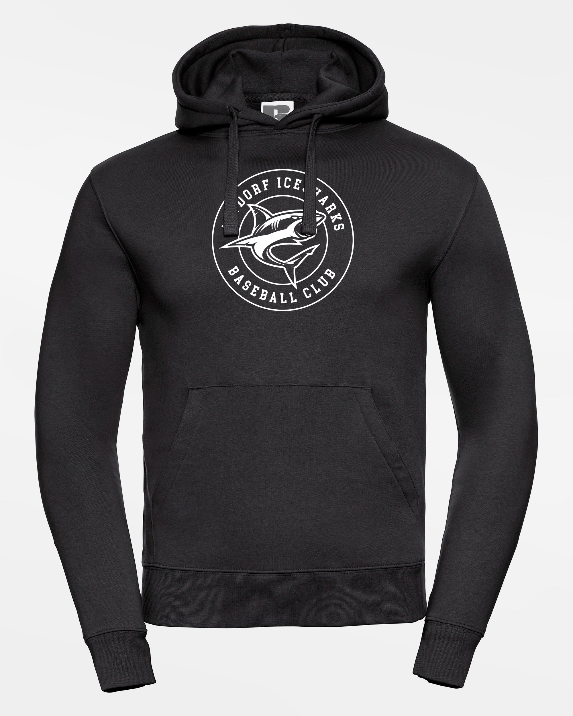 Russell Premium Heavy Hoodie "Altdorf Icesharks", Crest, schwarz-DIAMOND PRIDE
