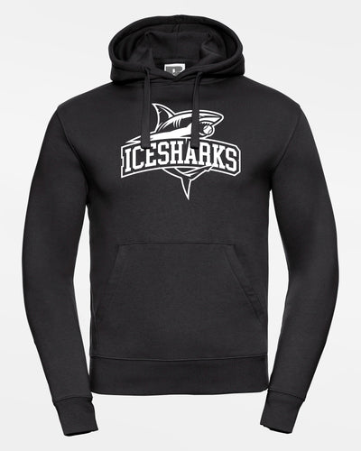 Russell Premium Heavy Hoodie "Altdorf Icesharks", Shark & Script, schwarz-DIAMOND PRIDE