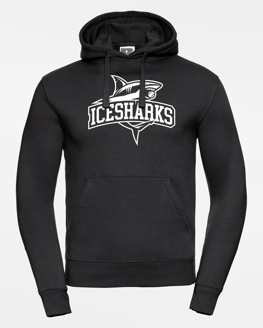 Russell Premium Heavy Hoodie "Altdorf Icesharks", Shark & Script, schwarz-DIAMOND PRIDE