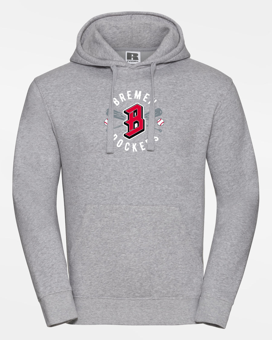 Russell Premium Heavy Hoodie "Bremen Dockers", Crest, heather grau-DIAMOND PRIDE