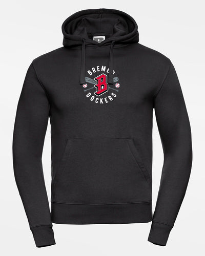 Russell Premium Heavy Hoodie "Bremen Dockers", Crest, schwarz-DIAMOND PRIDE