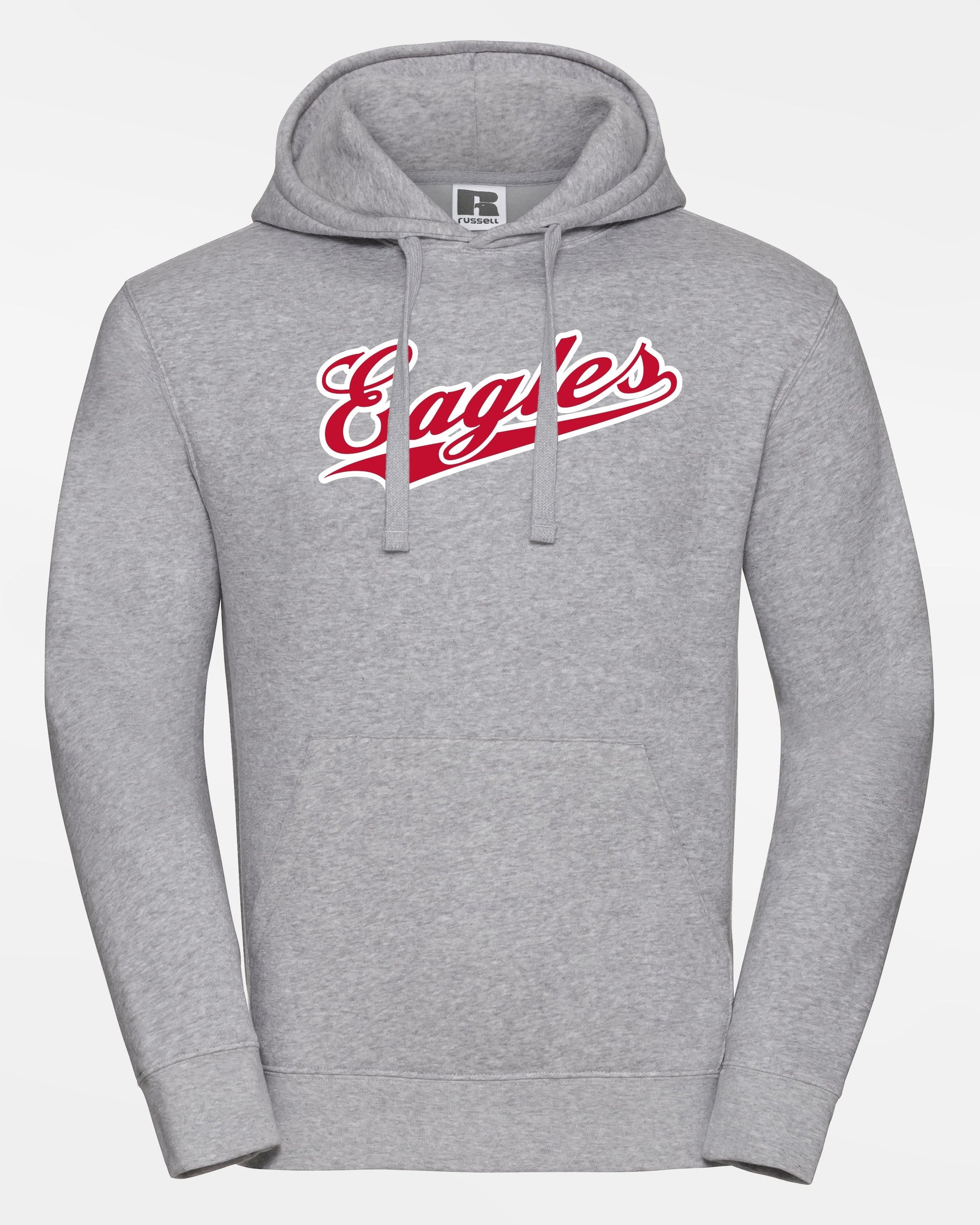 Russell Premium Heavy Hoodie "Frankfurt Eagles", Eagles, heather grau-DIAMOND PRIDE