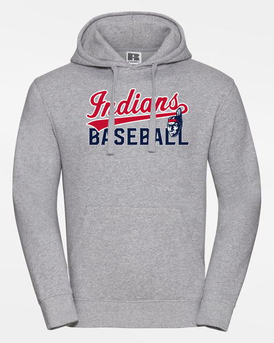 Russell Premium Heavy Hoodie "Gauting Indians", Baseball, heather grau-DIAMOND PRIDE