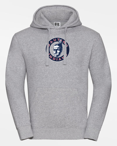 Russell Premium Heavy Hoodie "Gauting Indians", Crest NVY, heather grau-DIAMOND PRIDE