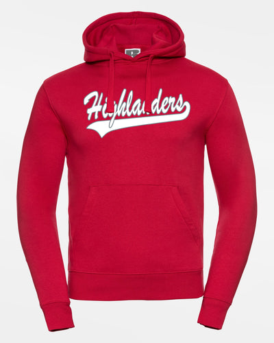 Russell Premium Heavy Hoodie "Gramastetten Highlanders", Highlanders, rot-DIAMOND PRIDE