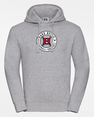 Russell Premium Heavy Hoodie "Hard Bulls", Crest, heather grau-DIAMOND PRIDE