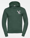 Russell Premium Heavy Hoodie "Kufstein Vikings", VS & Crest, dunkelgrün-DIAMOND PRIDE