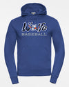 Russell Premium Heavy Hoodie "Laufer Wölfe", Wölfe Baseball, royal blau-DIAMOND PRIDE