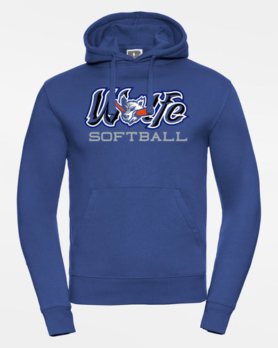 Russell Premium Heavy Hoodie "Laufer Wölfe", Wölfe Softball, royal blau-DIAMOND PRIDE