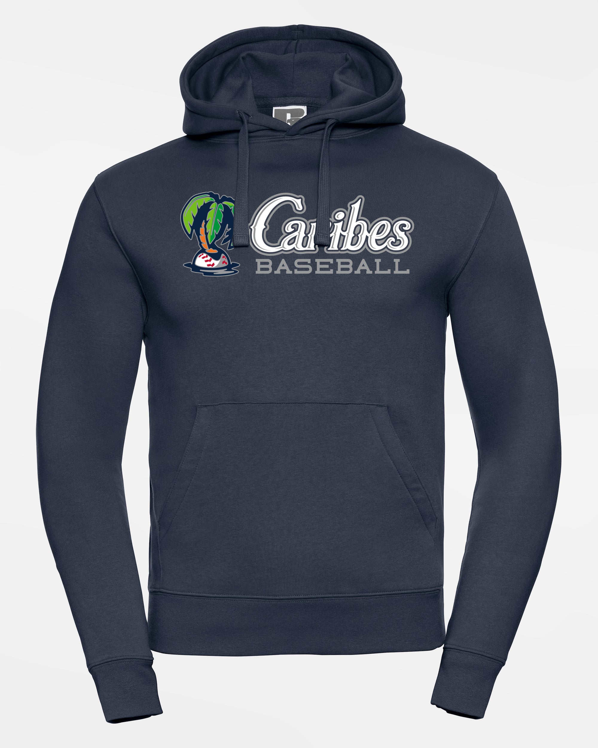Russell Premium Heavy Hoodie "Munich Caribes", Baseball, navy blau-DIAMOND PRIDE