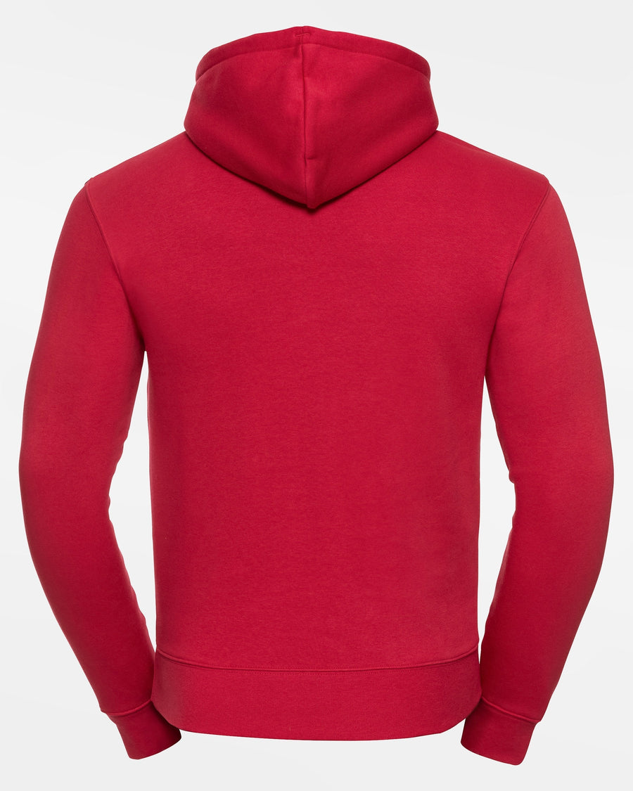 Russell Premium Heavy Hoodie "Nagold Mohawks", Crest, rot-DIAMOND PRIDE