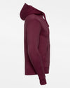 Russell Premium Heavy Hoodie "Tübingen Hawks", Primary Logo, maroon rot-DIAMOND PRIDE