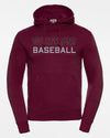 Russell Premium Heavy Hoodie "Wesseling Vermins", Old Vermins Baseball, maroon rot-DIAMOND PRIDE