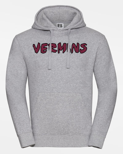 Russell Premium Heavy Hoodie "Wesseling Vermins", Old Vermins, heather grau-DIAMOND PRIDE