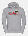 Russell Premium Heavy Hoodie "Wolfsburg Blackbirds", Bird, heather grau-DIAMOND PRIDE