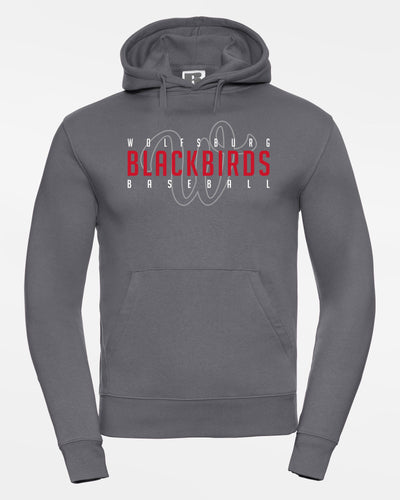 Russell Premium Heavy Hoodie "Wolfsburg Blackbirds", W & Blackbirds, dunkelgrau-DIAMOND PRIDE
