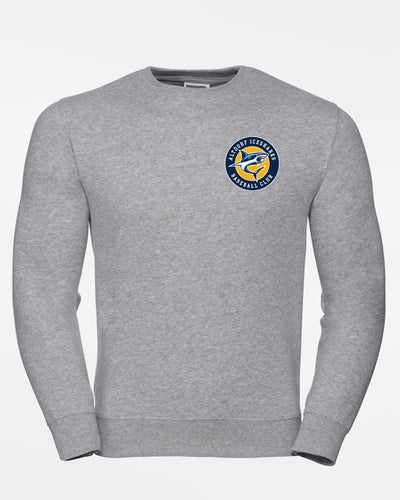 Russell Premium Heavy Sweater "Altdorf Icesharks", Crest, heather grau-DIAMOND PRIDE
