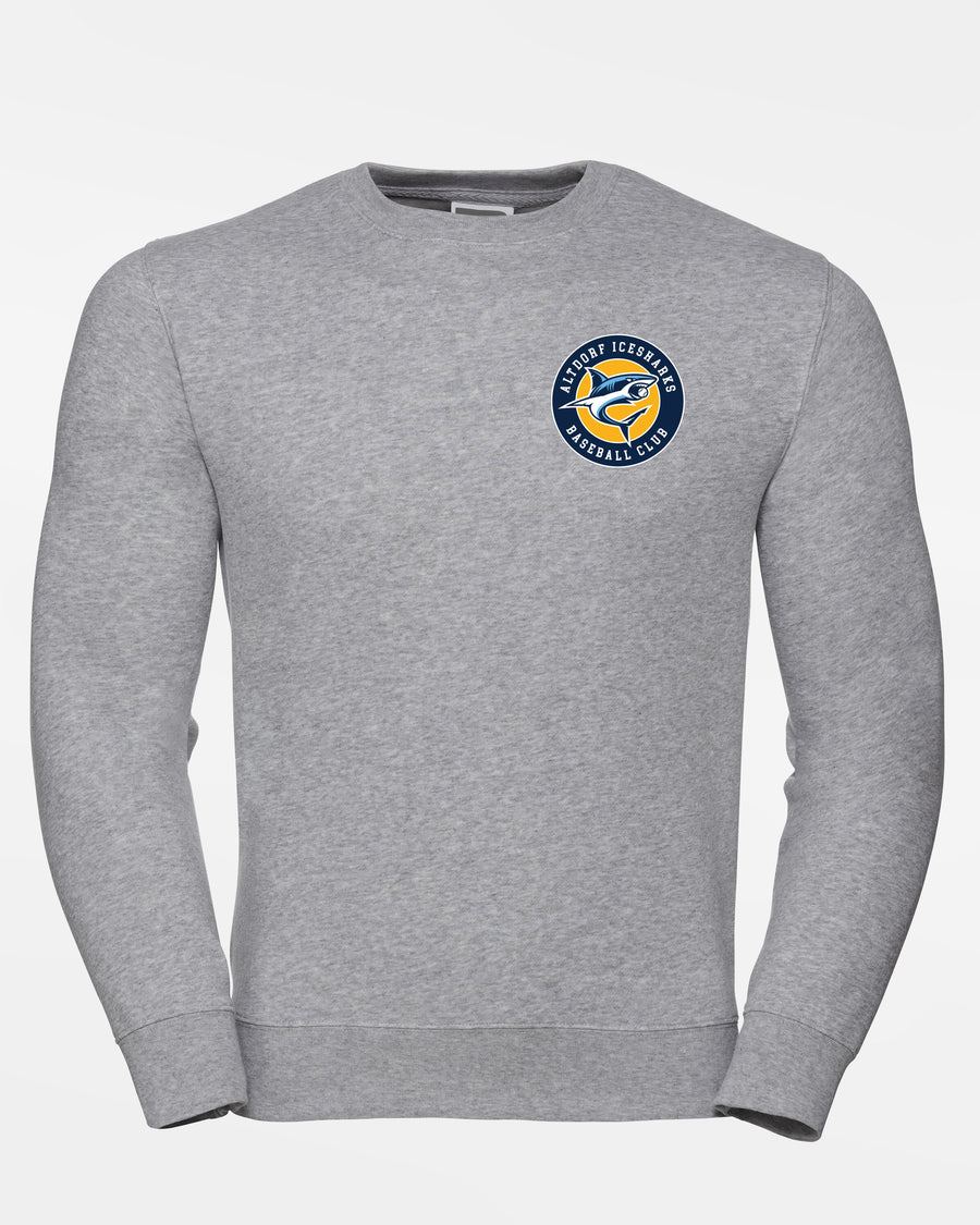 Russell Premium Heavy Sweater "Altdorf Icesharks", Crest, heather grau-DIAMOND PRIDE