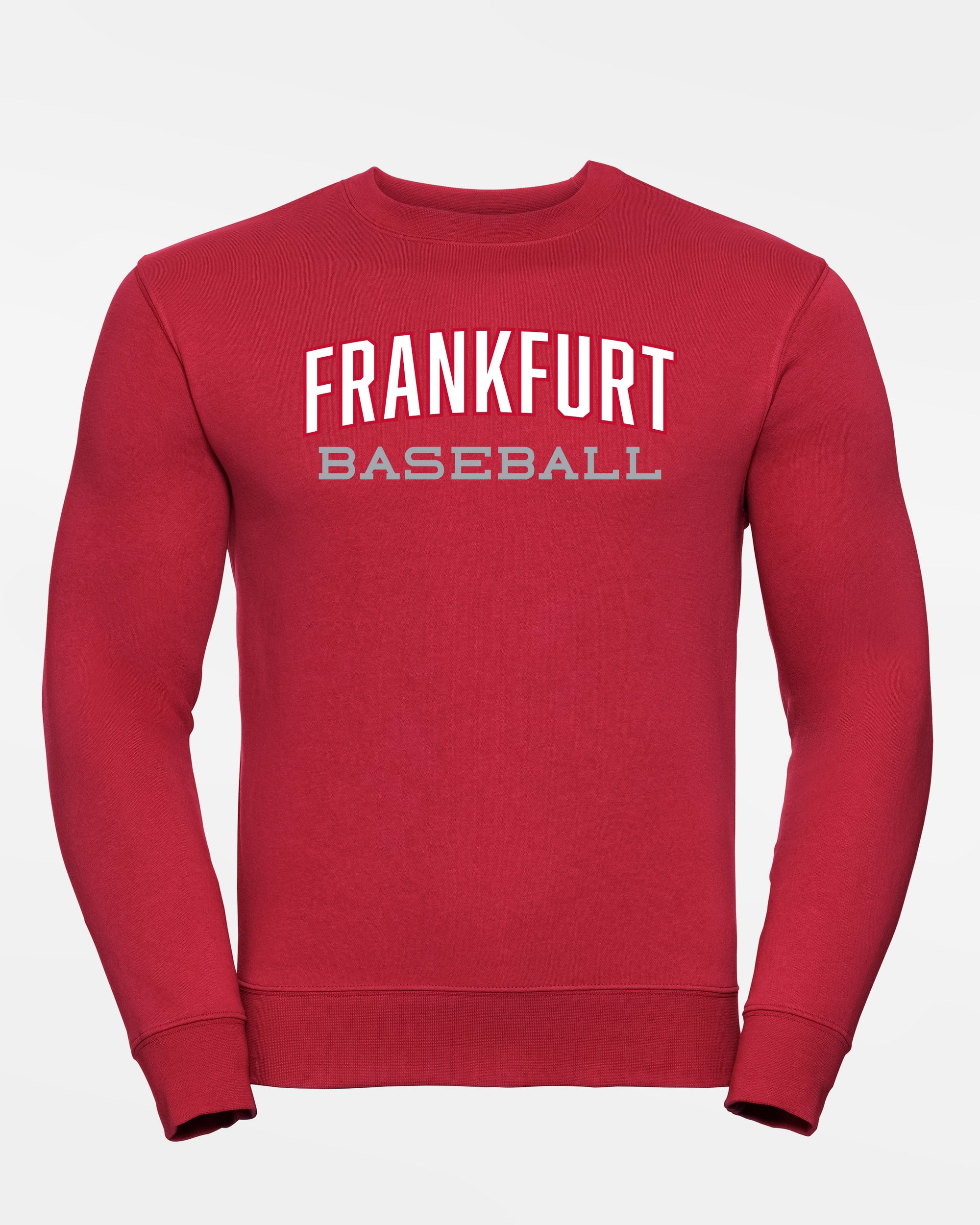 Russell Premium Heavy Sweater "Frankfurt Eagles", Baseball, rot-DIAMOND PRIDE