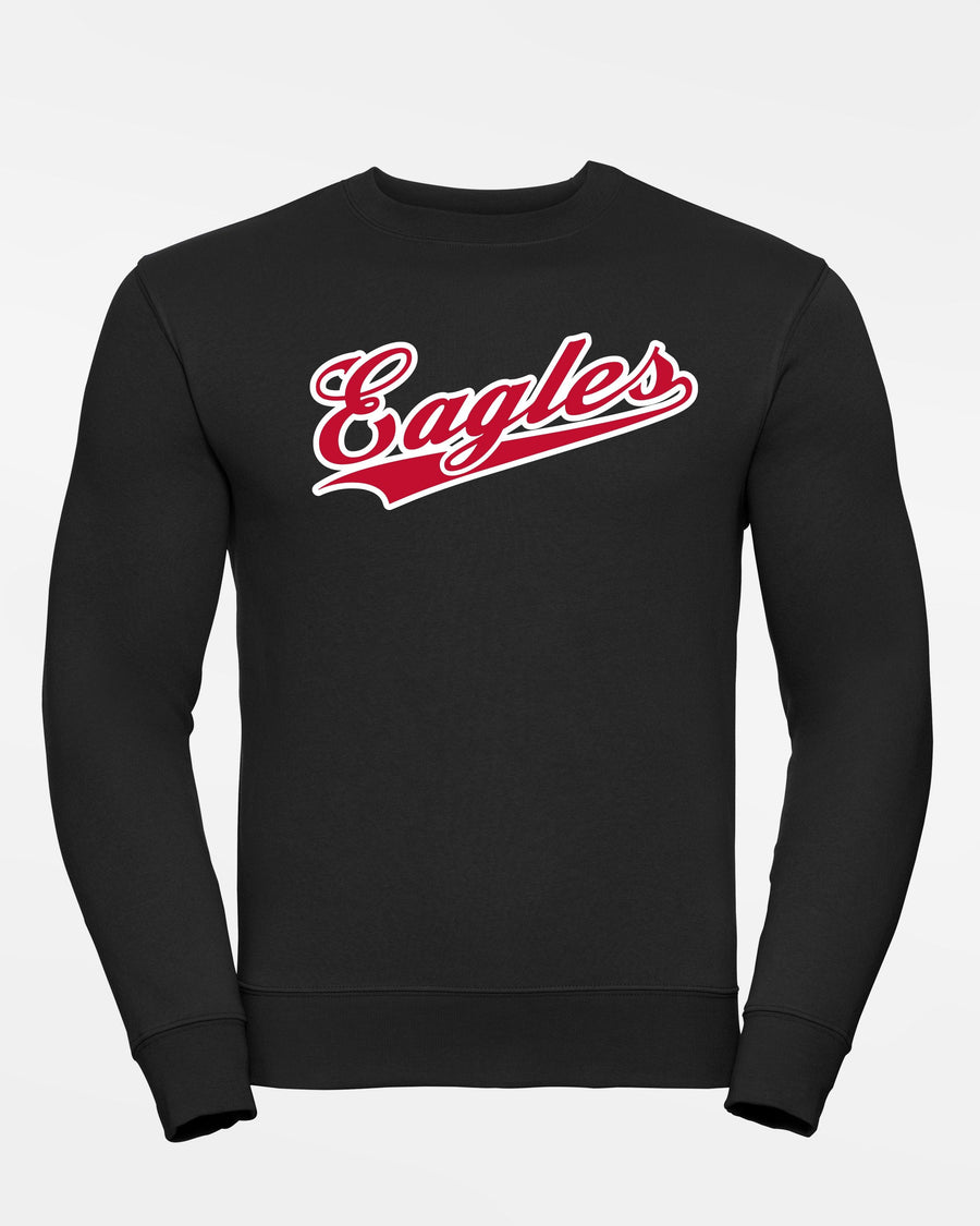 Russell Premium Heavy Sweater "Frankfurt Eagles", Eagles, schwarz-DIAMOND PRIDE