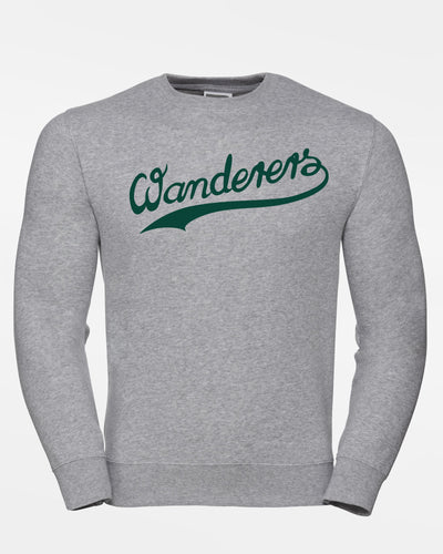 Russell Premium Heavy Sweater "Herrenberg Wanderers", Wanderers, heather grau-DIAMOND PRIDE