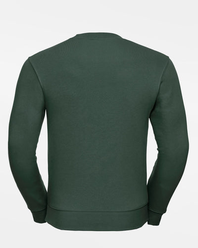 Russell Premium Heavy Sweater "Niederlamitz Greens", Primary Logo, dunkelgrün-DIAMOND PRIDE
